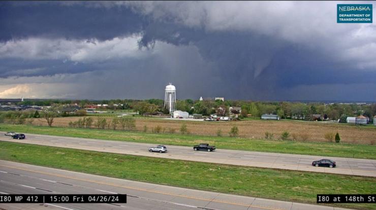 Lincoln nebraska tornado today